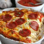 Pizza Style Cottage Cheese Bake – Easy Protein-Packed Dinner