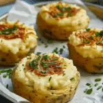 Stuffed Mashed Potato Nests Recipe