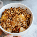 Healthy Breakfast Apple Crumble