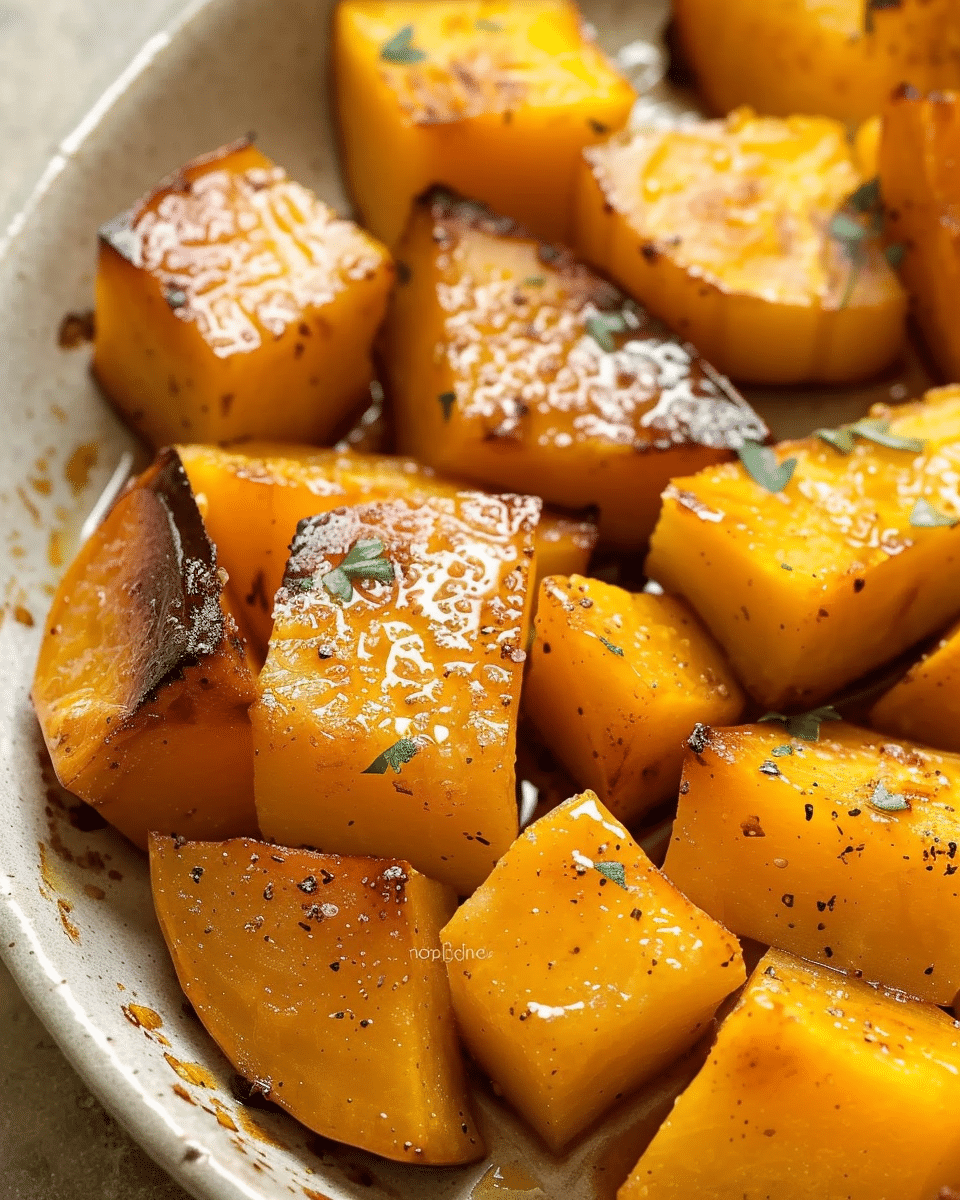Honey Roasted Butternut Squash Recipe