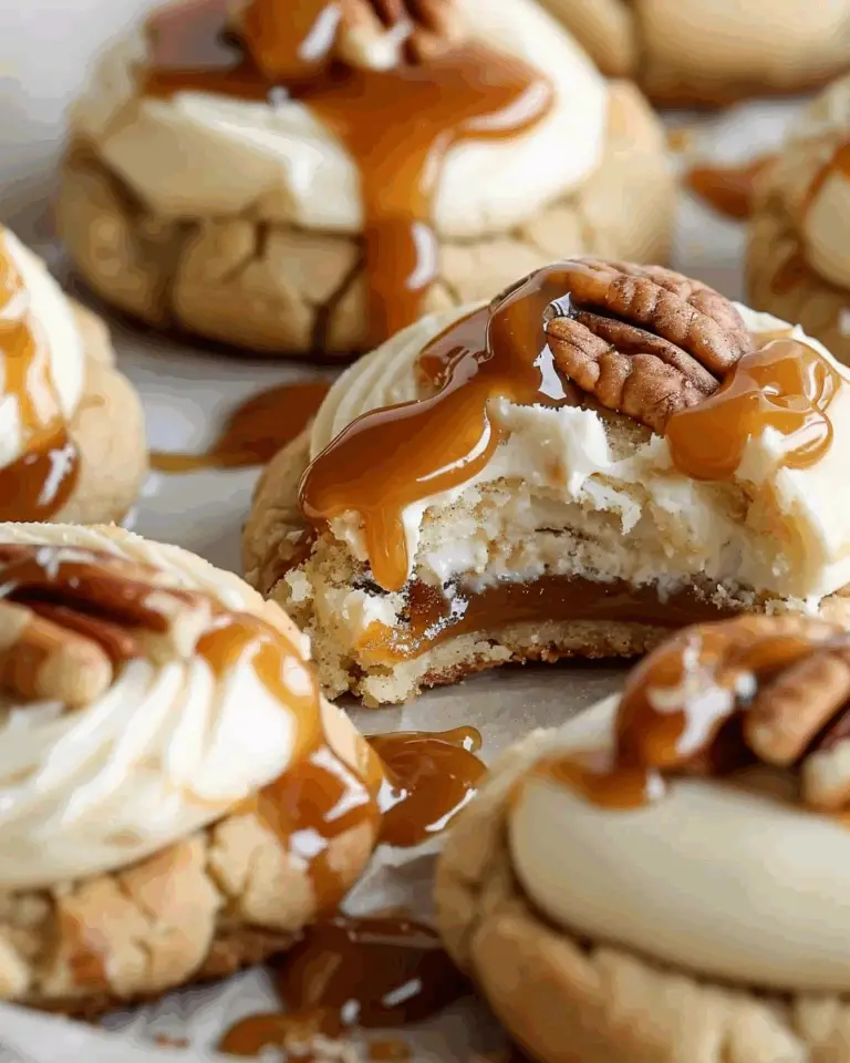 Caramel Cheesecake Cookies