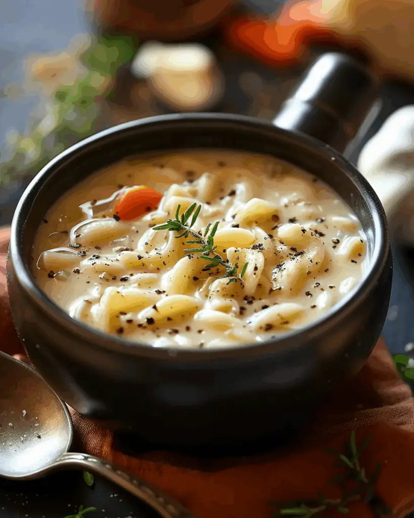 Creamy Chicken Noodle Soup