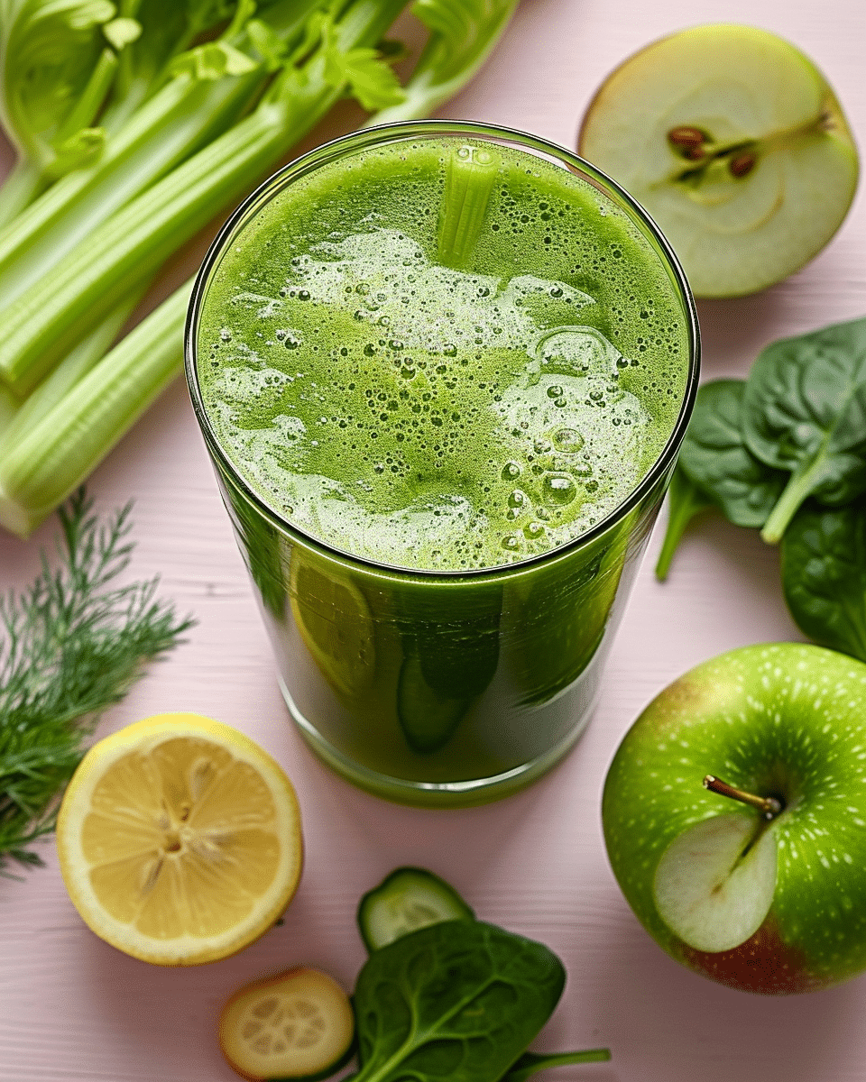 Detox Juice: Celery, Fennel, and Spinach Recipe for a Healthy Cleanse
