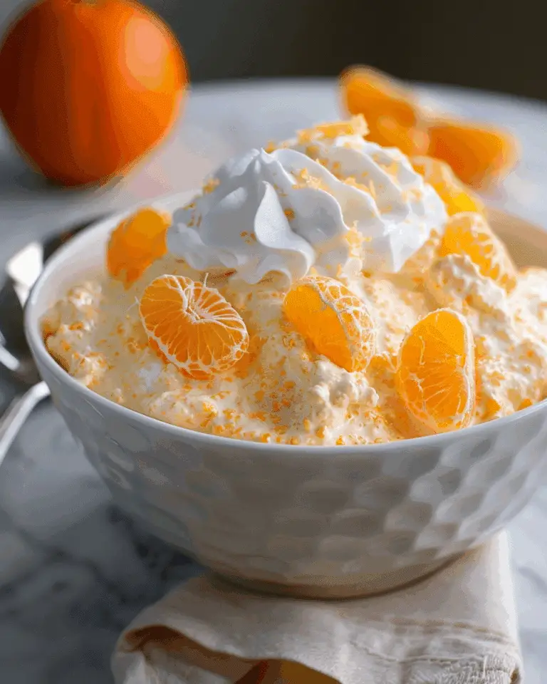 Orange Fluff Salad Recipe