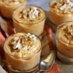 Pumpkin Cottage Cheese Mousse