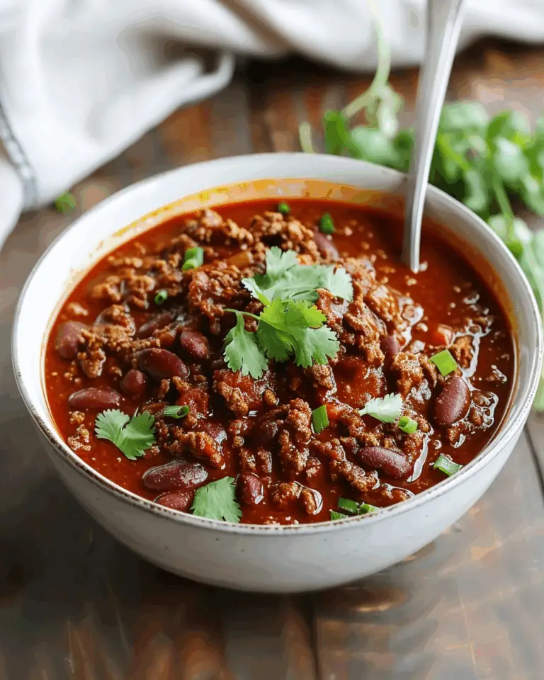Authentic Texas Chili Recipe