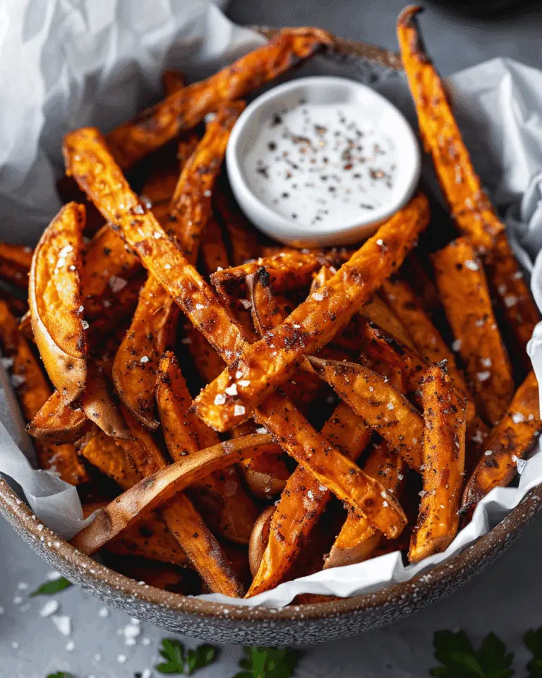Air Fryer Sweet Potato Fries (Crispy, Golden & Guilt-Free)