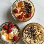 Baked Protein Pancake Bowls
