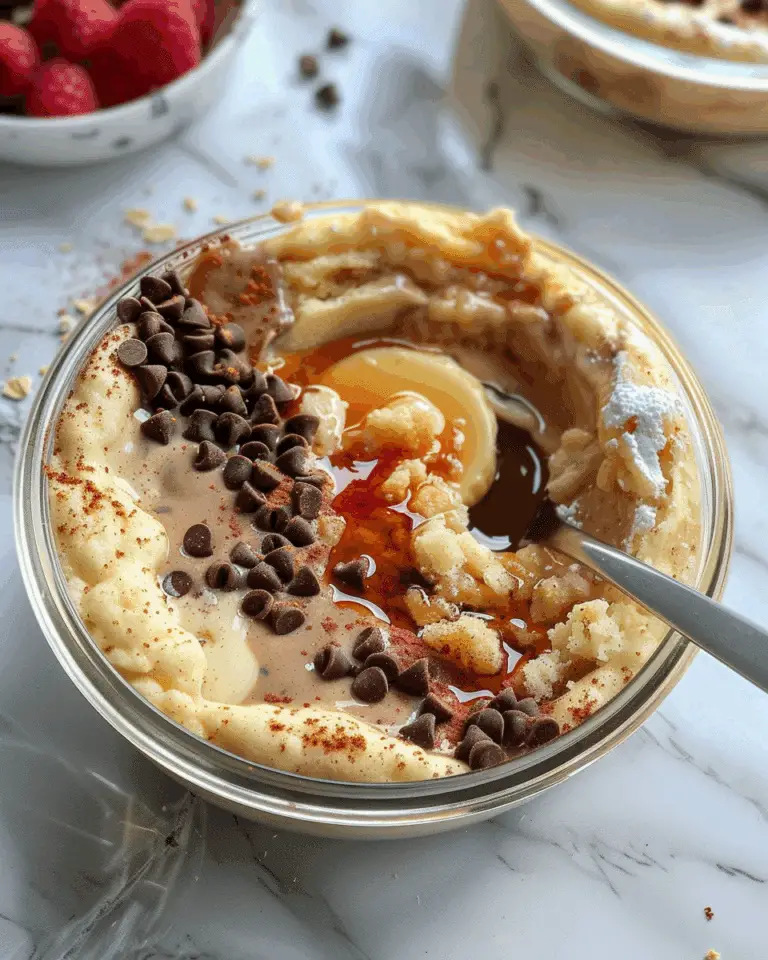 Baked Protein Pancake Bowls