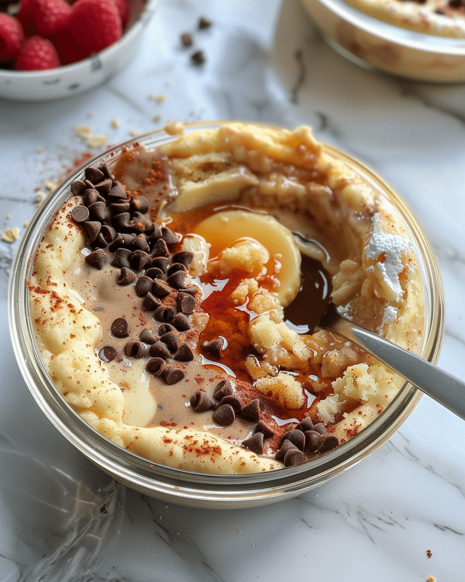 Baked Protein Pancake Bowls