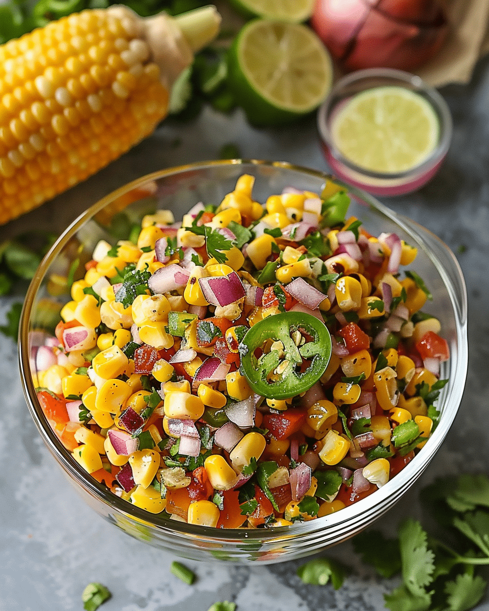 The Best Corn Salsa