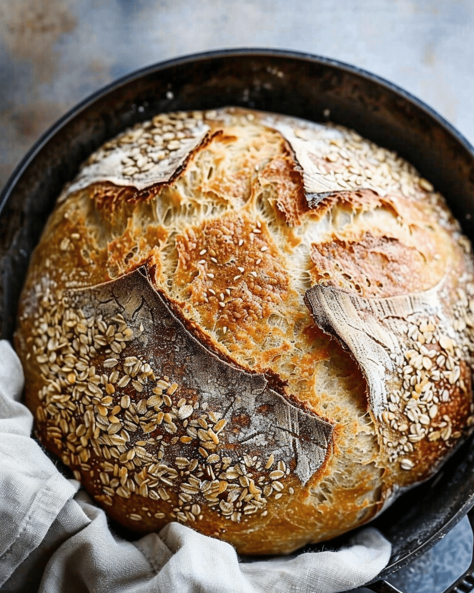Easy Sourdough Bread with Starter