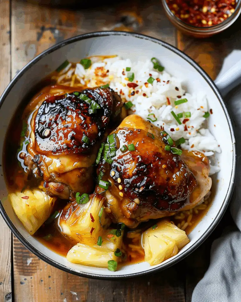 Baked Pineapple Chicken