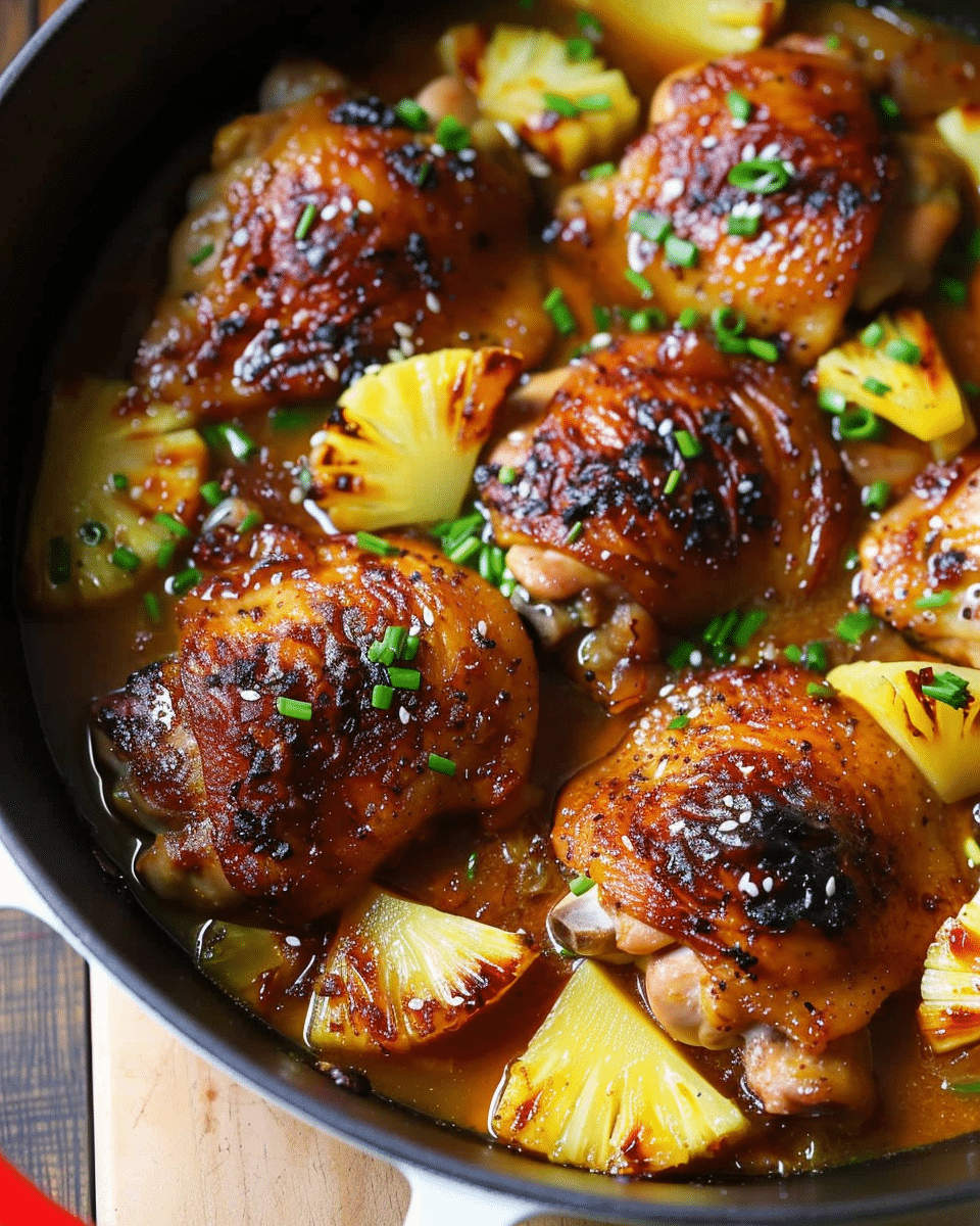 Baked Pineapple Chicken