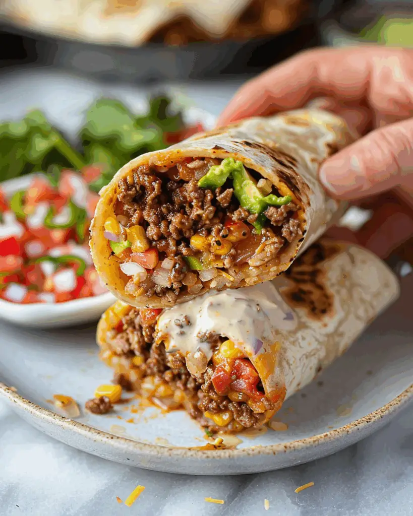 Esay Beef Burritos