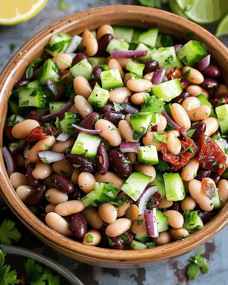Healthy Mixed Bean Salad