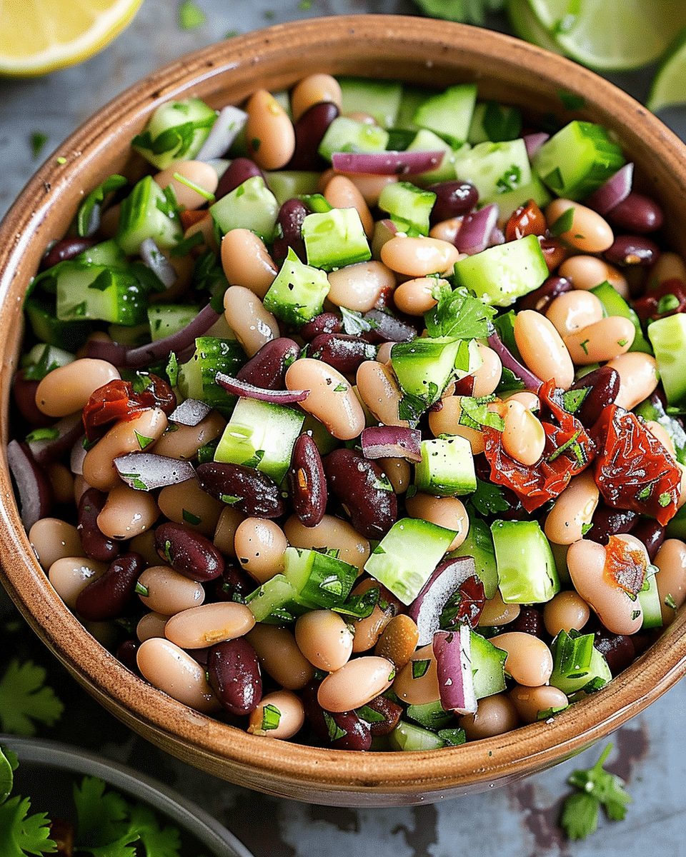 Healthy Mixed Bean Salad