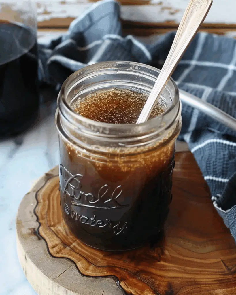 Easy Brown Sugar Simple Syrup for Coffee