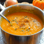 Roasted Curried Sweet Dumpling Squash Soup