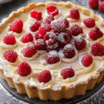 White Chocolate Raspberry Tart
