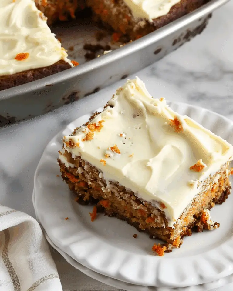 Almond Flour Carrot Cake