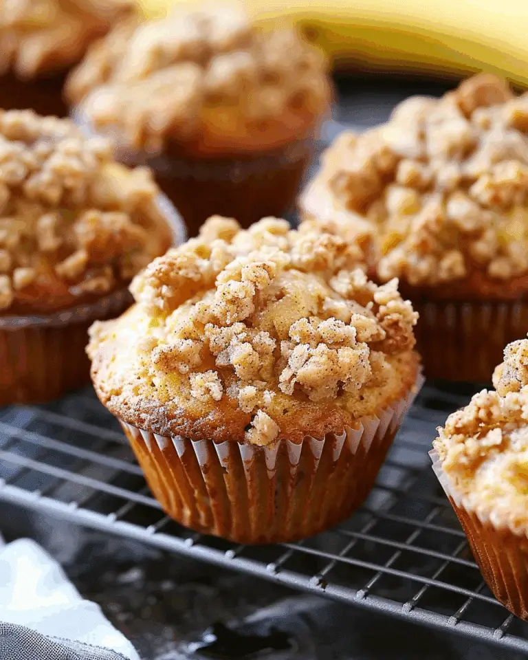 Banana Streusel Muffins