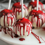 Bloody Red Velvet Cake Pops