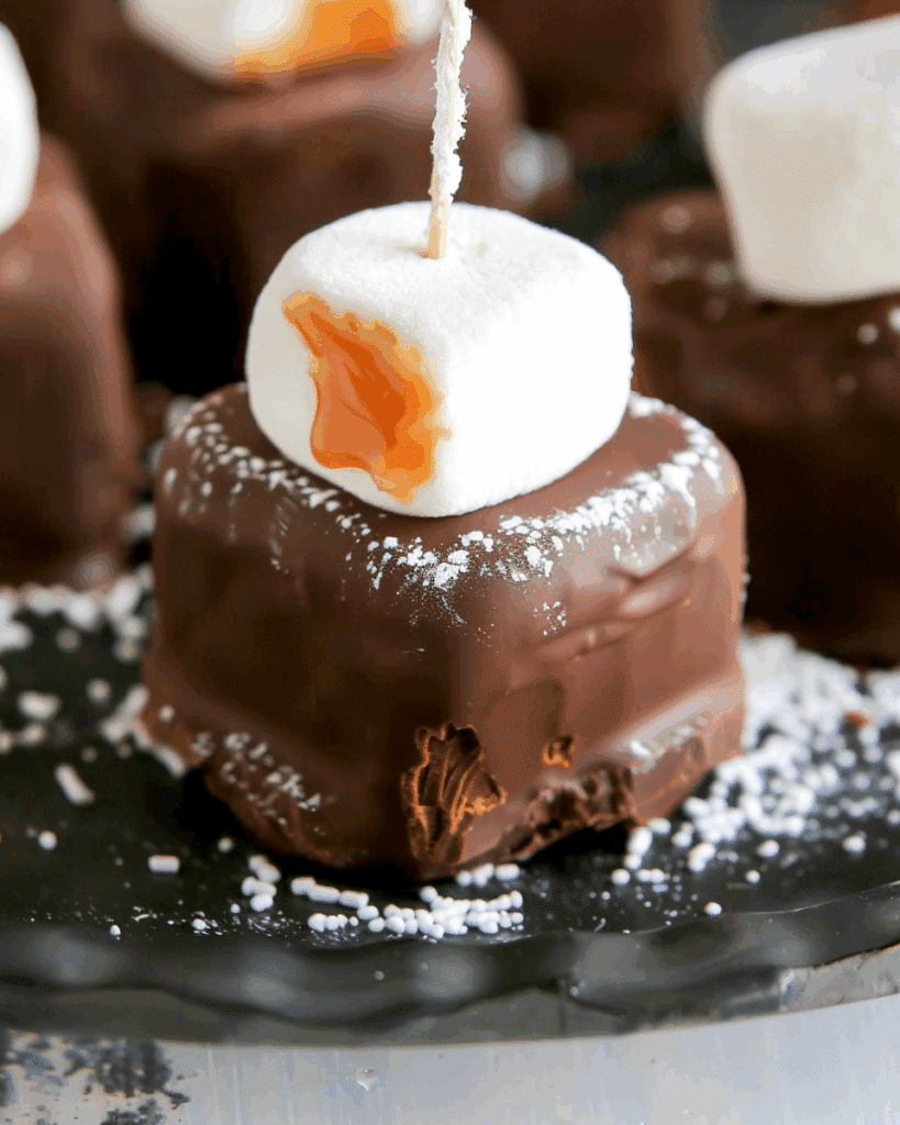 Chocolate Caramel Marshmallows