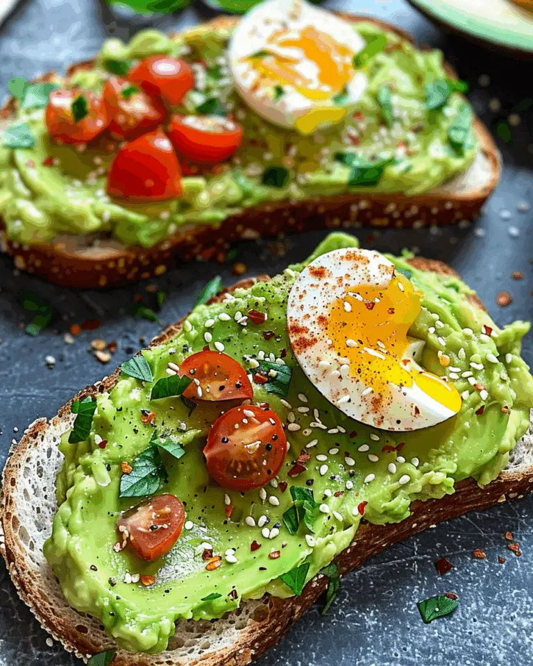 Classic Avocado Toast