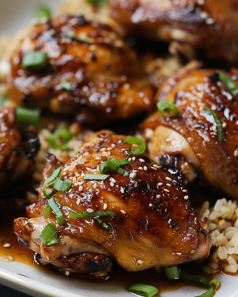 Hawaiian Shoyu Chicken
