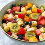 Honey Lime Poppyseed Fruit Salad