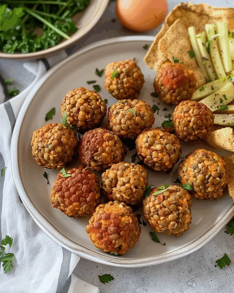 Lentil Meatballs