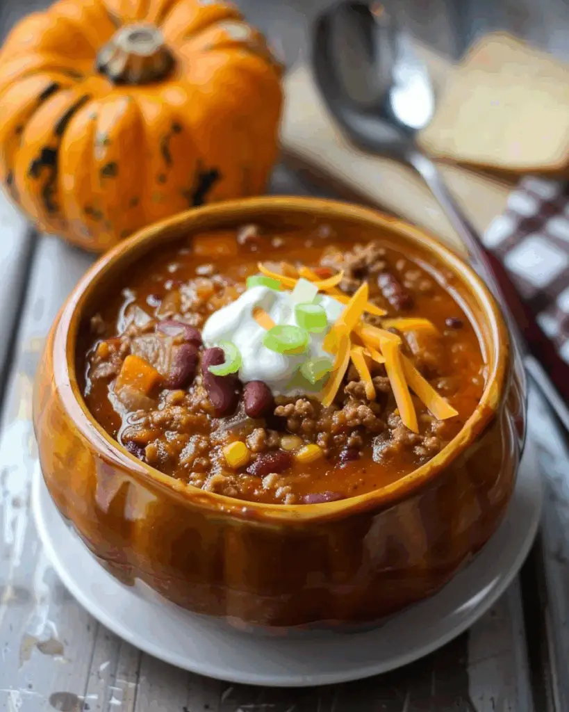Easy Pumpkin Chili