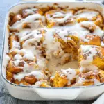 Pumpkin Cinnamon Roll Casserole Recipe