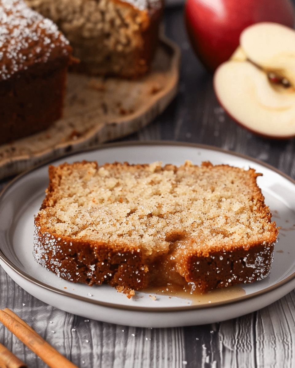 Apple Cider Doughnut Bread