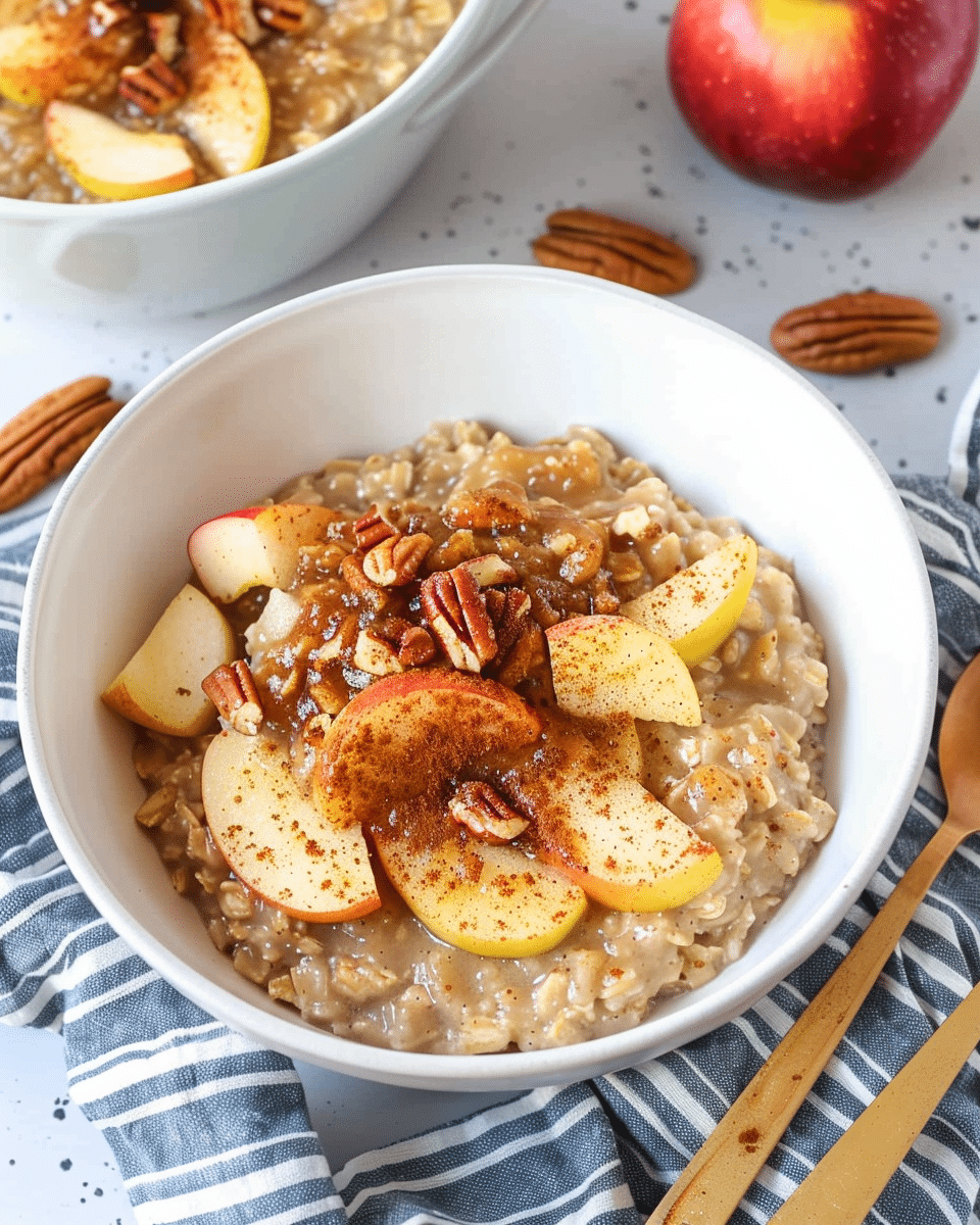 Apple Cinnamon Oatmeal