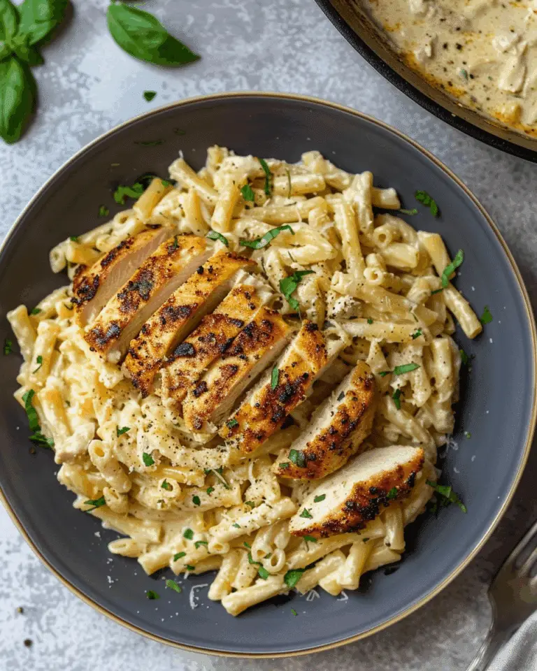 The Best Creamy Chicken and Pasta