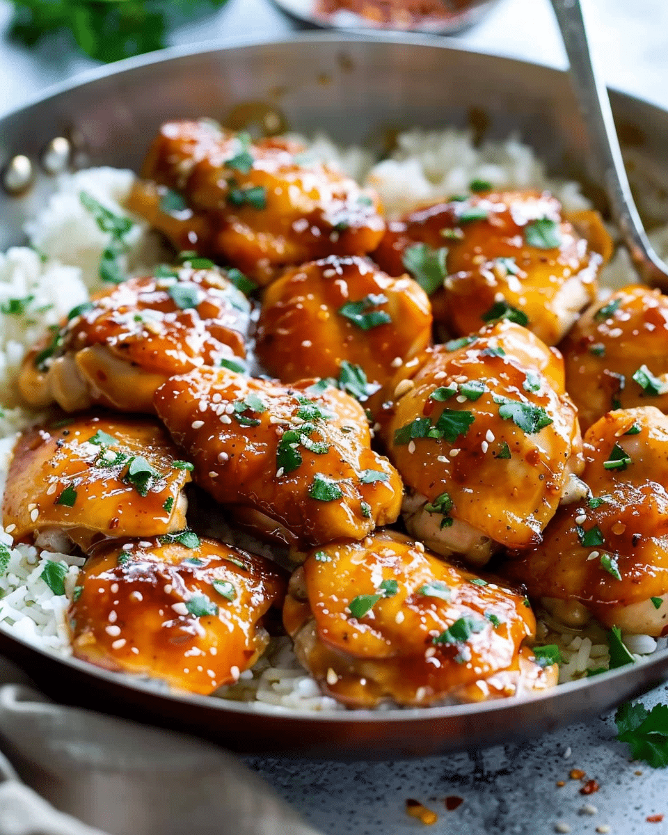 Honey Garlic Chicken Recipe