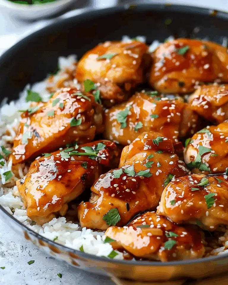 Honey Garlic Chicken Recipe
