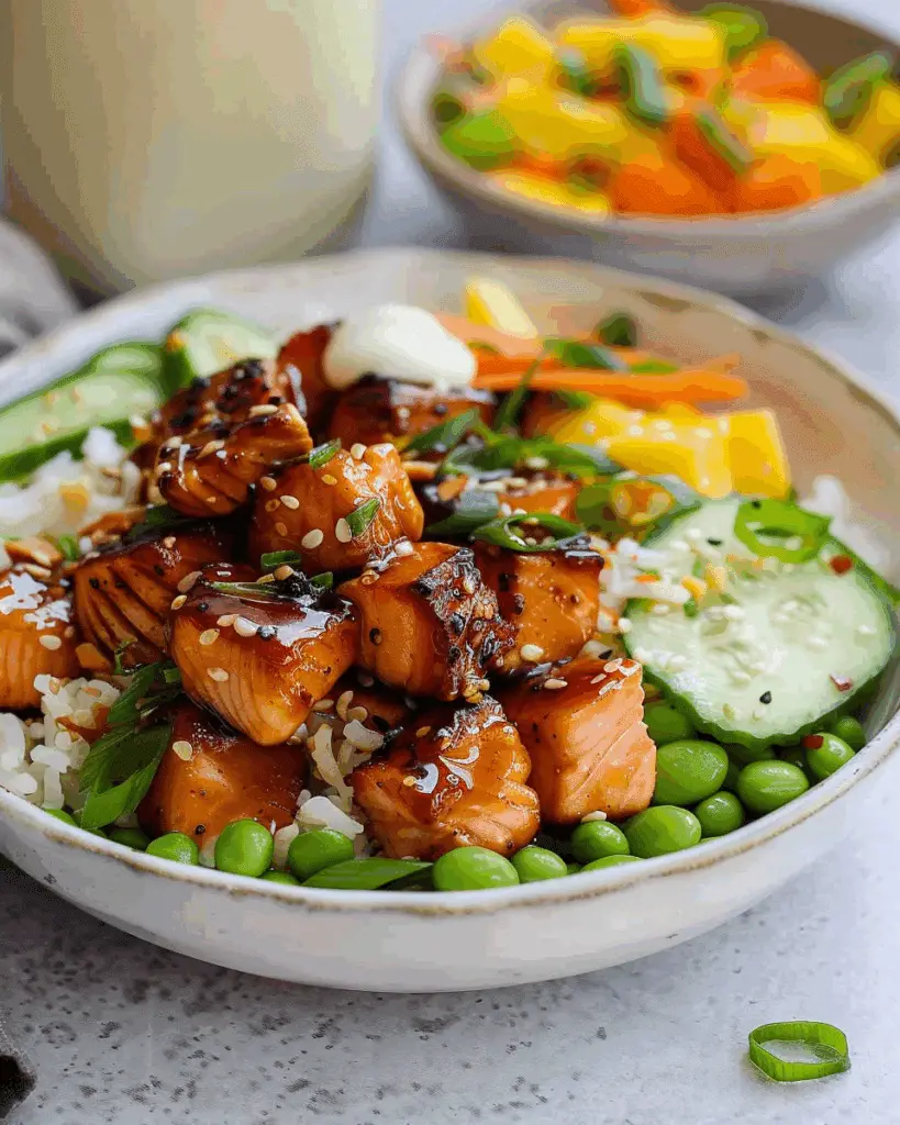 Salmon Rice Bowl