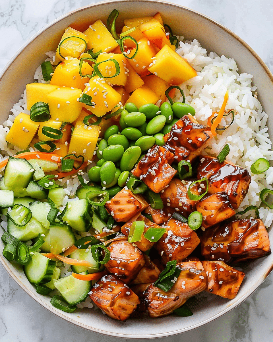 Salmon Rice Bowl