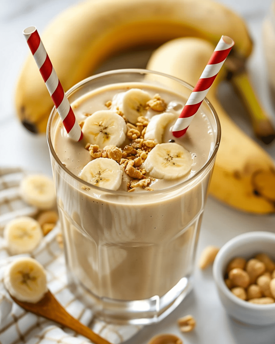 Peanut Butter Banana Smoothie
