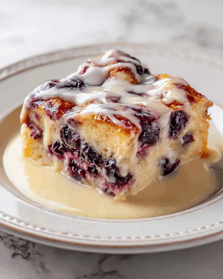 Blueberry Butter Swim Biscuits with Lemon Glaze Recipe