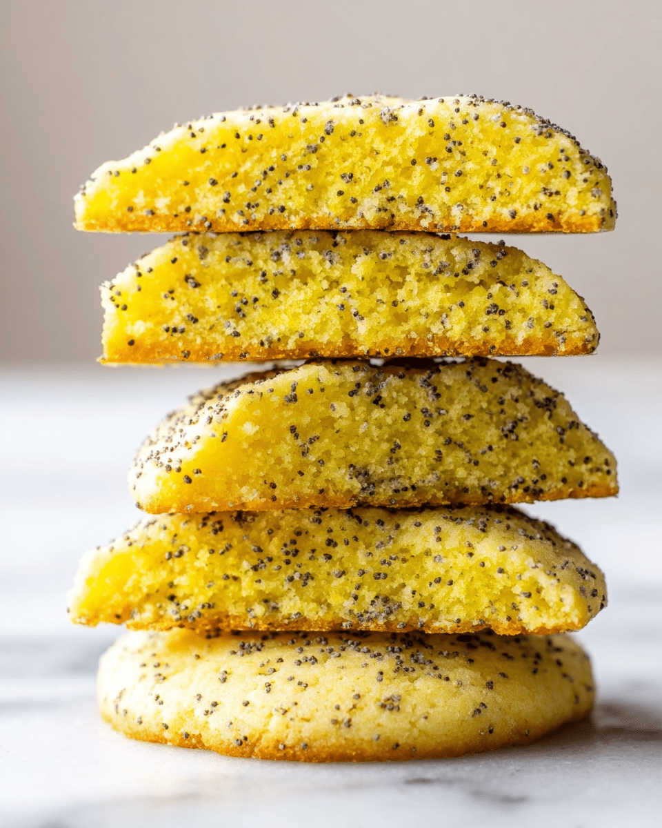 Soft Lemon Poppy Seed Cookies Recipe