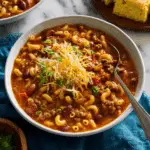 Cozy Chili Mac with Beef, Pasta, and Cheddar Recipe