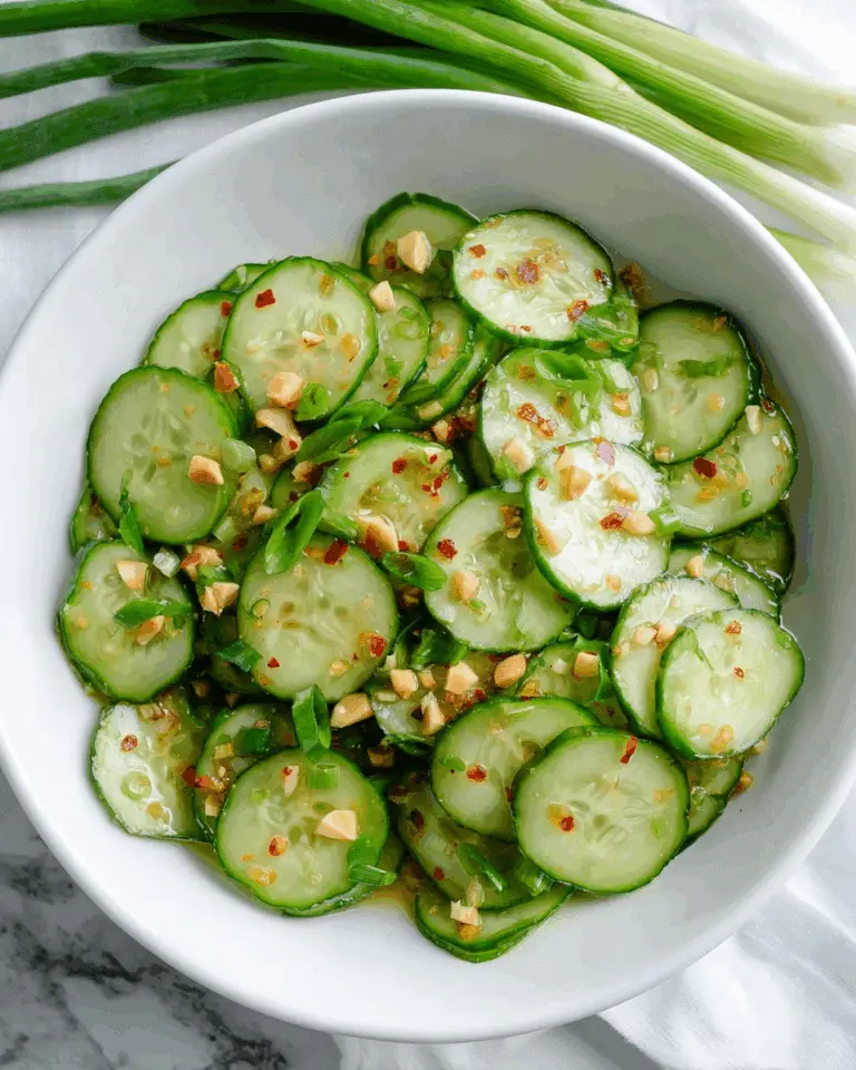 Crunchy Thai Cucumber Salad Recipe