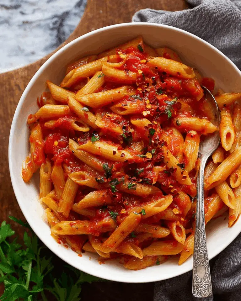 Penne all’Arrabbiata (Spicy Tomato Pasta) Recipe