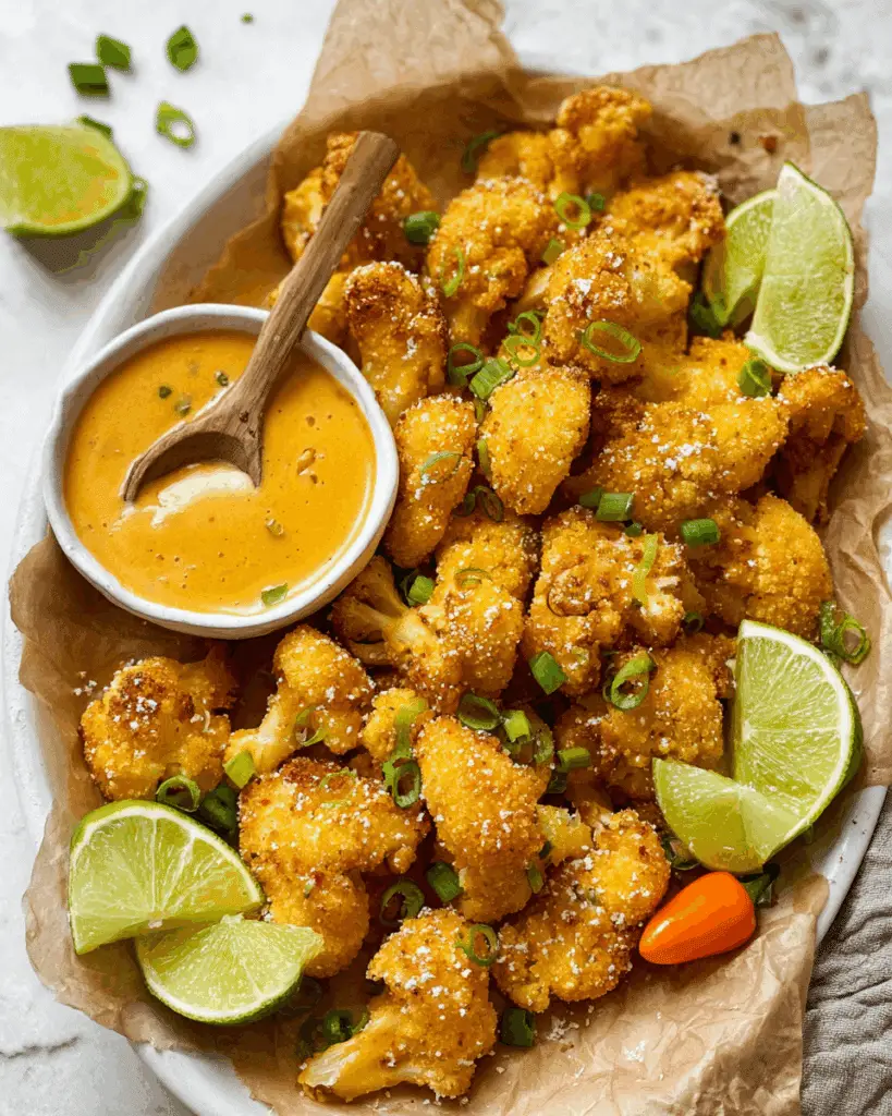 Mango Habanero Cauliflower Wings Recipe