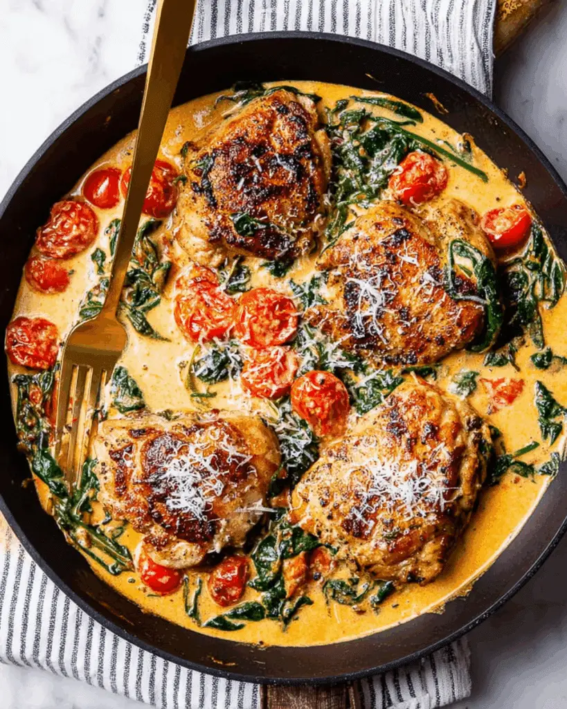 Creamy Tuscan Chicken Recipe