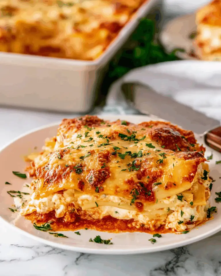 Ravioli Lasagna with Meat Sauce and Cheesy Layers Recipe